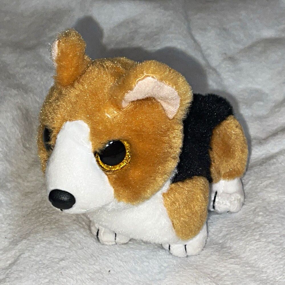 Ty Beanie Babies Colin the Corgi Plush Beanbag Stuffed Animal 2011 MPN 40161